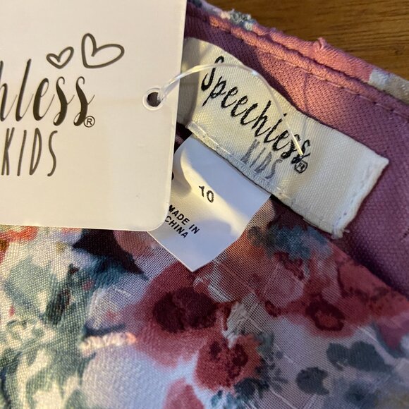 **Speechless** Girls' Long Sleeve Chiffon Dress 10 - Picture 3 of 4